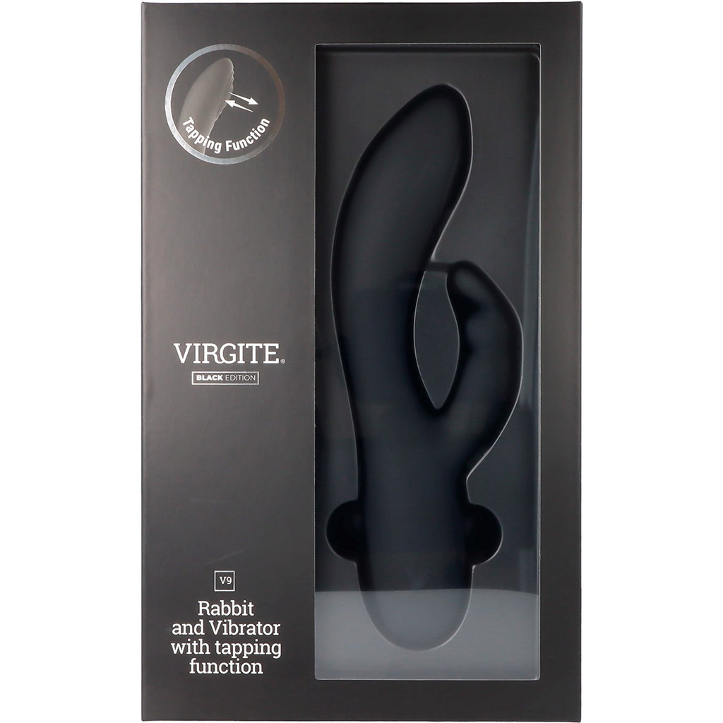 VIBRATORE A BATTITO RICARICABILE NERO V9