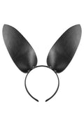 Fetish Tentation - Orecchie da Coniglio in Ecopelle - Nero