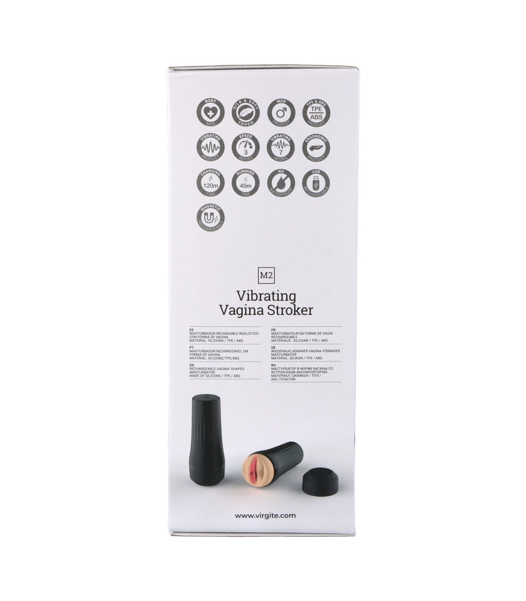 M2 MASTURBATORE VIBRATORE USB VAGINA CARNE