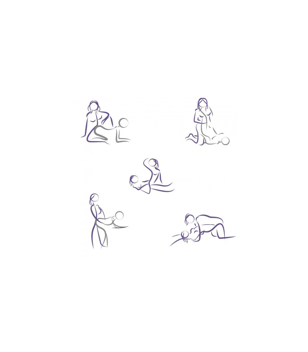IMBRACATURA REGOLABILE MULTI ORGASMO BLU